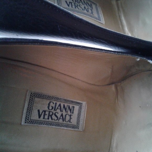 Original Gianni Versace leather  shose size 7 - Picture 2 of 5